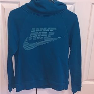 Nike Women’s Funnel-Neck Hoodie Sweatshirt